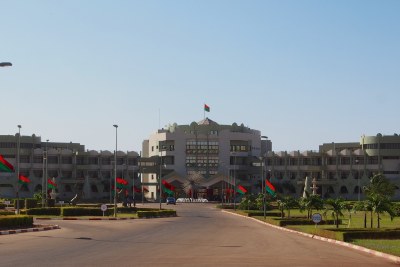 Palais Kosyam, the presidential palace in Ouagadougou, Burkina Faso (file photo).
