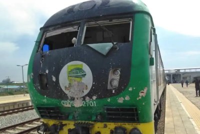 The attacked train (file photo).