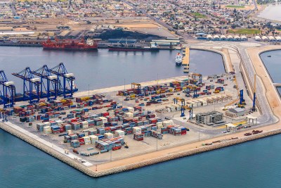 Namibian port.