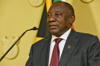 President Cyril Ramaphosa.